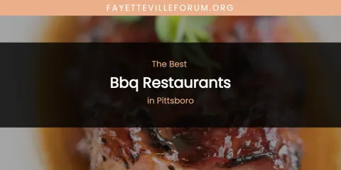 Pittsboro's Best BBQ Restaurants
