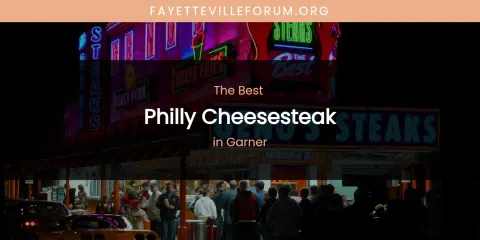The Absolute Best Philly Cheesesteak in Garner