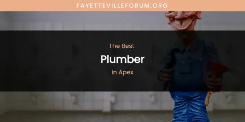The Absolute Best Plumber in Apex